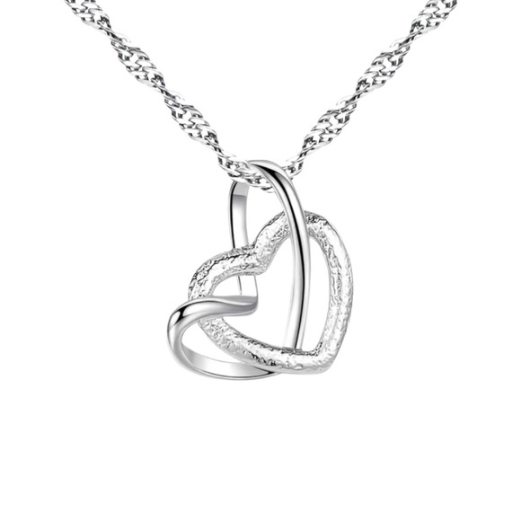 🆕 Silver Necklace Tidal Embrace Wve - Picture 1 of 3
